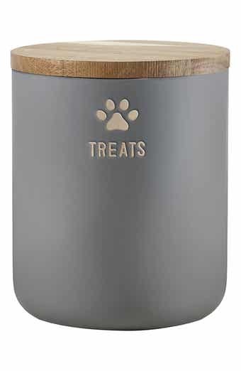 Paw Print Treats Pet Canister