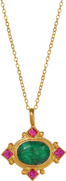 Ottoman Hands Raina Pendant Necklace
