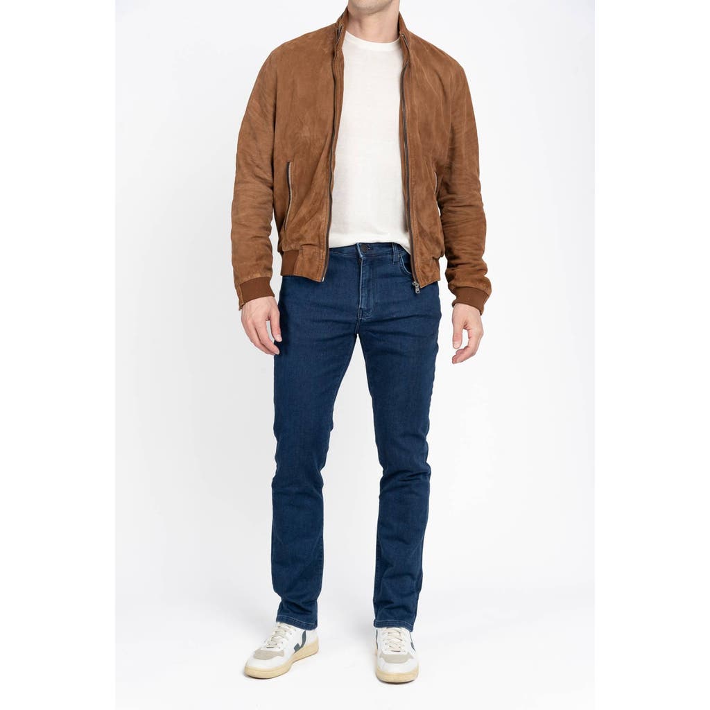 Jack Of Spades High Roller Fit Five Pocket Jeans In Night Shadow