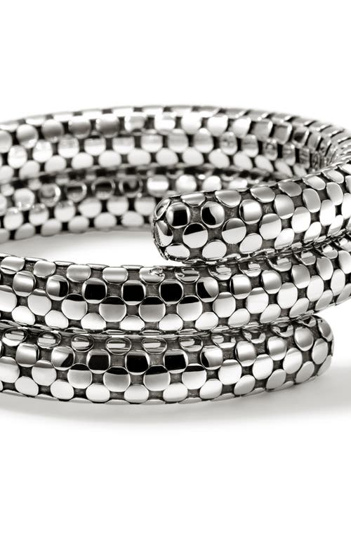 John Hardy Dot Coil Bracelet In Silver