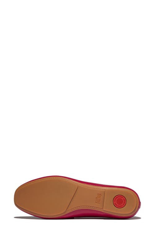 Fitflop Delicato Loafer In Redberry