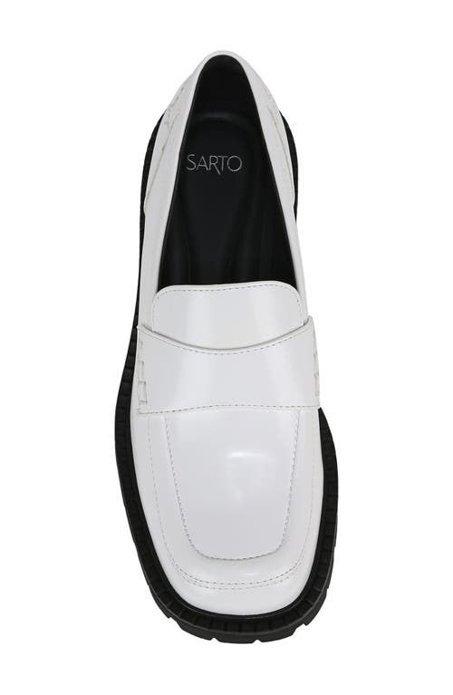Sarto By Franco Sarto Darby Loafer In White