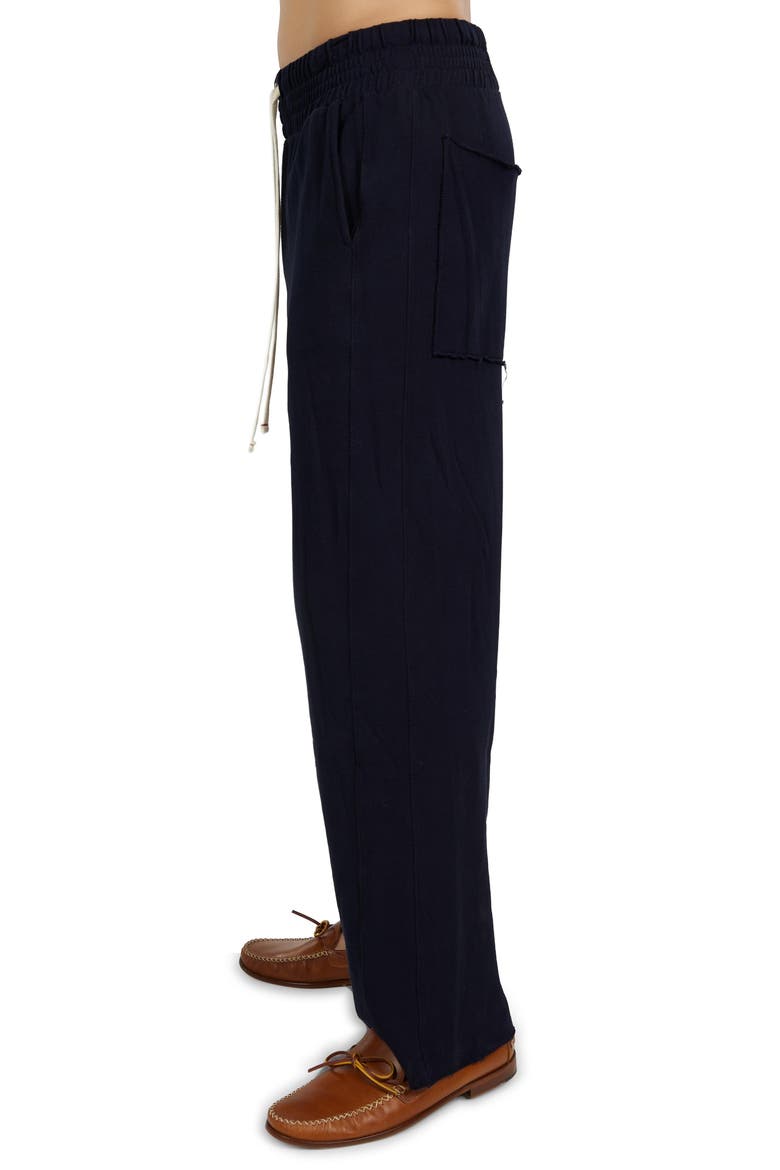 Pique Yacht Pant, Alternate, color, Navy
