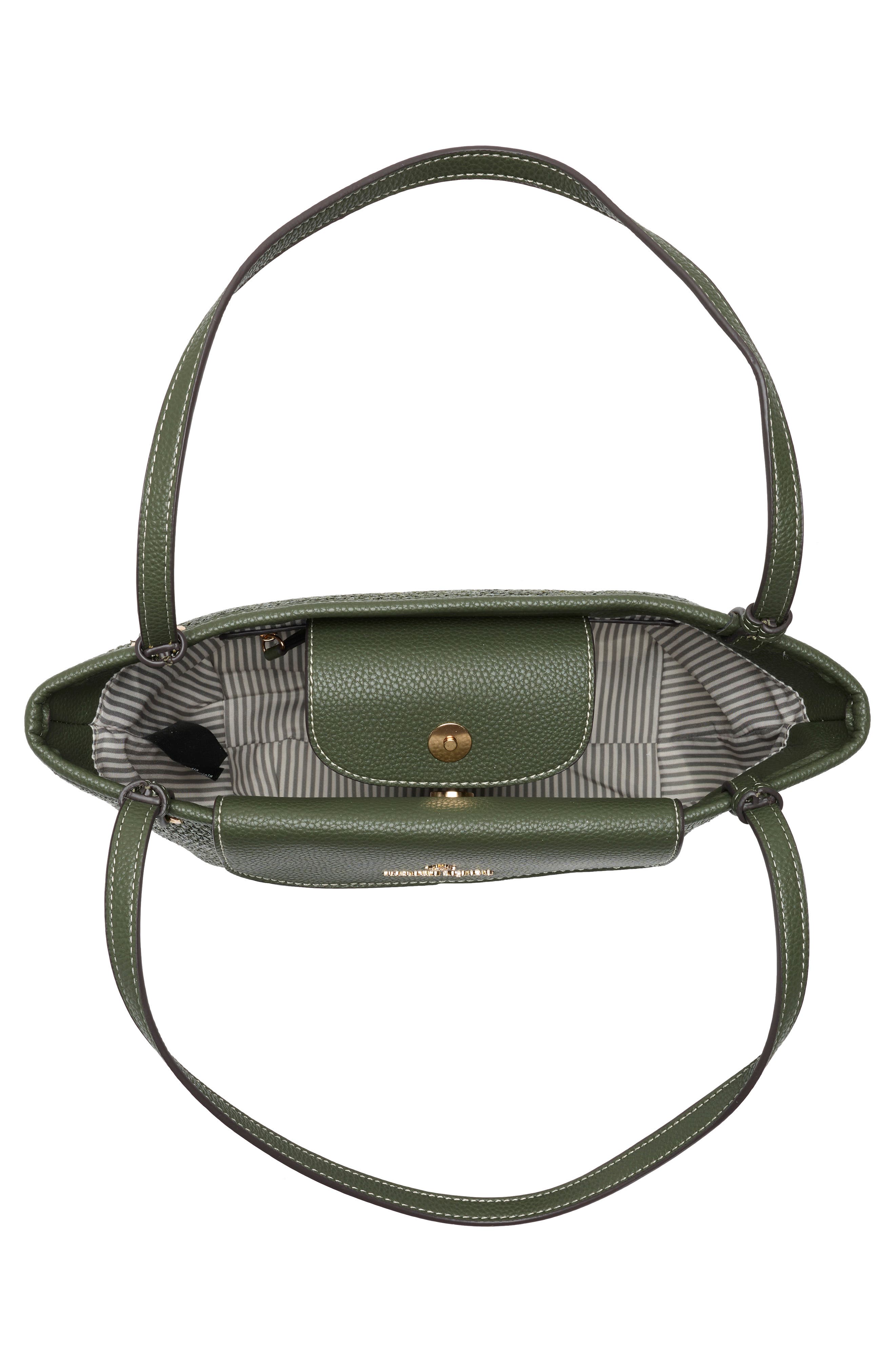 Nanette Lepore Annais Shoulder Bag, Alternate, color, Clover Straw Clover