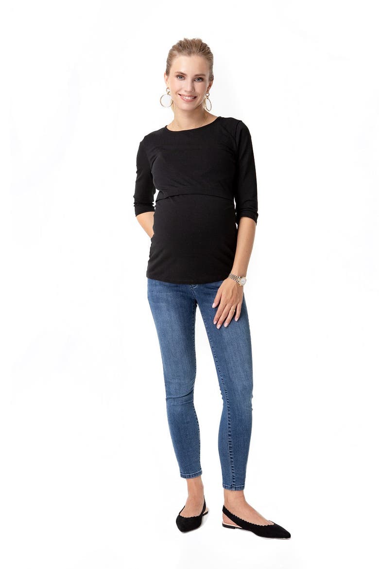 Easy Top for Maternity, Main, color, Black