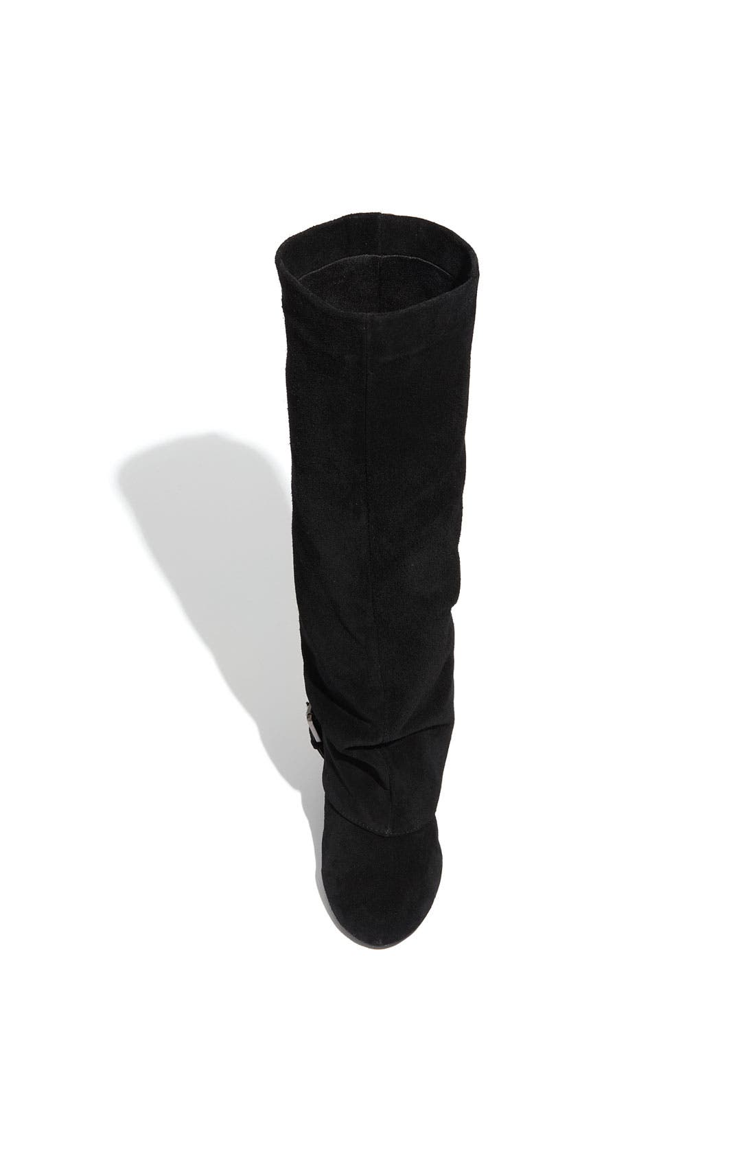 'Jump Start' Boot, Alternate, color, BLACK SUEDE