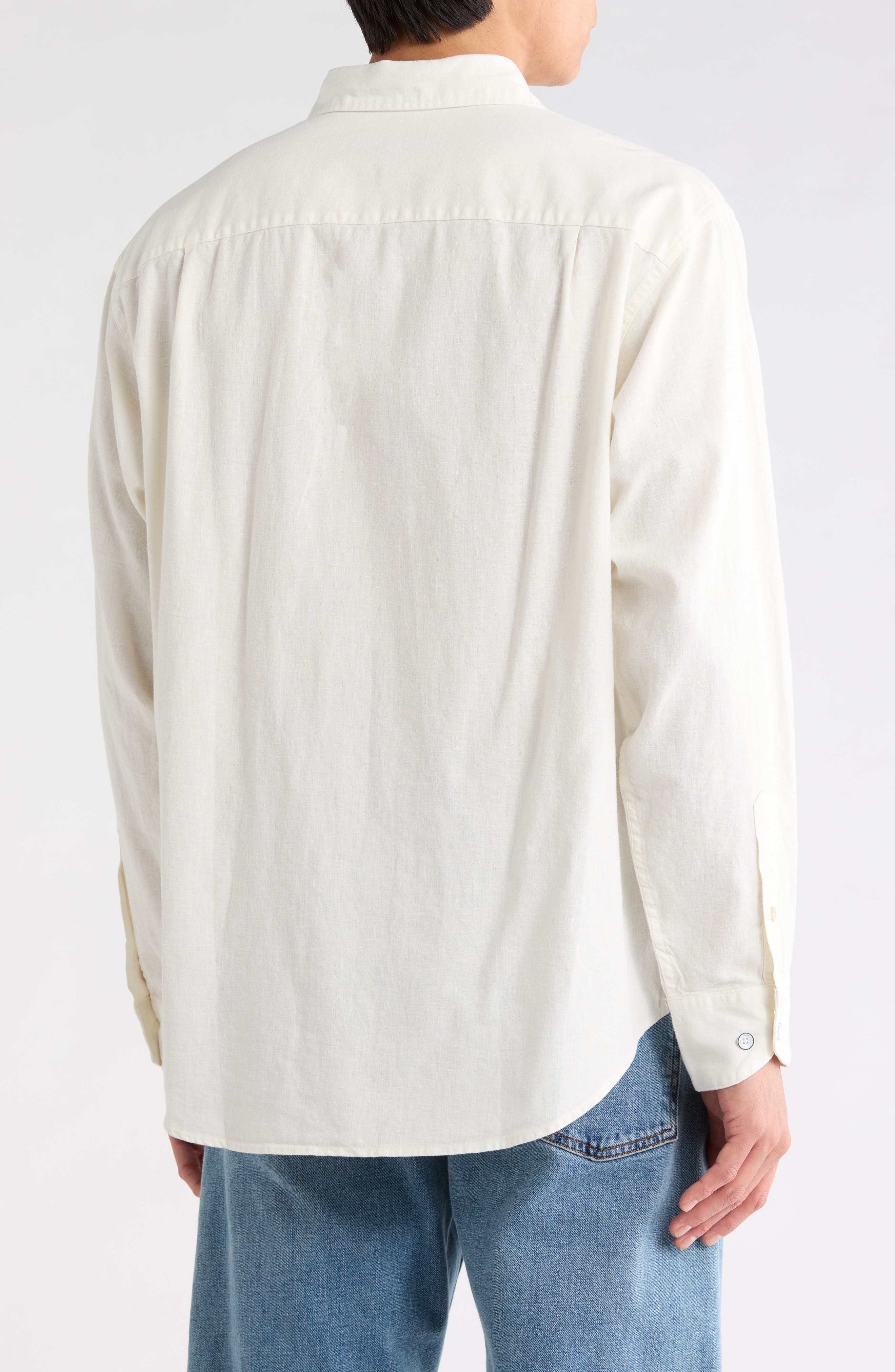 Mateo Long Sleeve Button Front Shirt - image 2