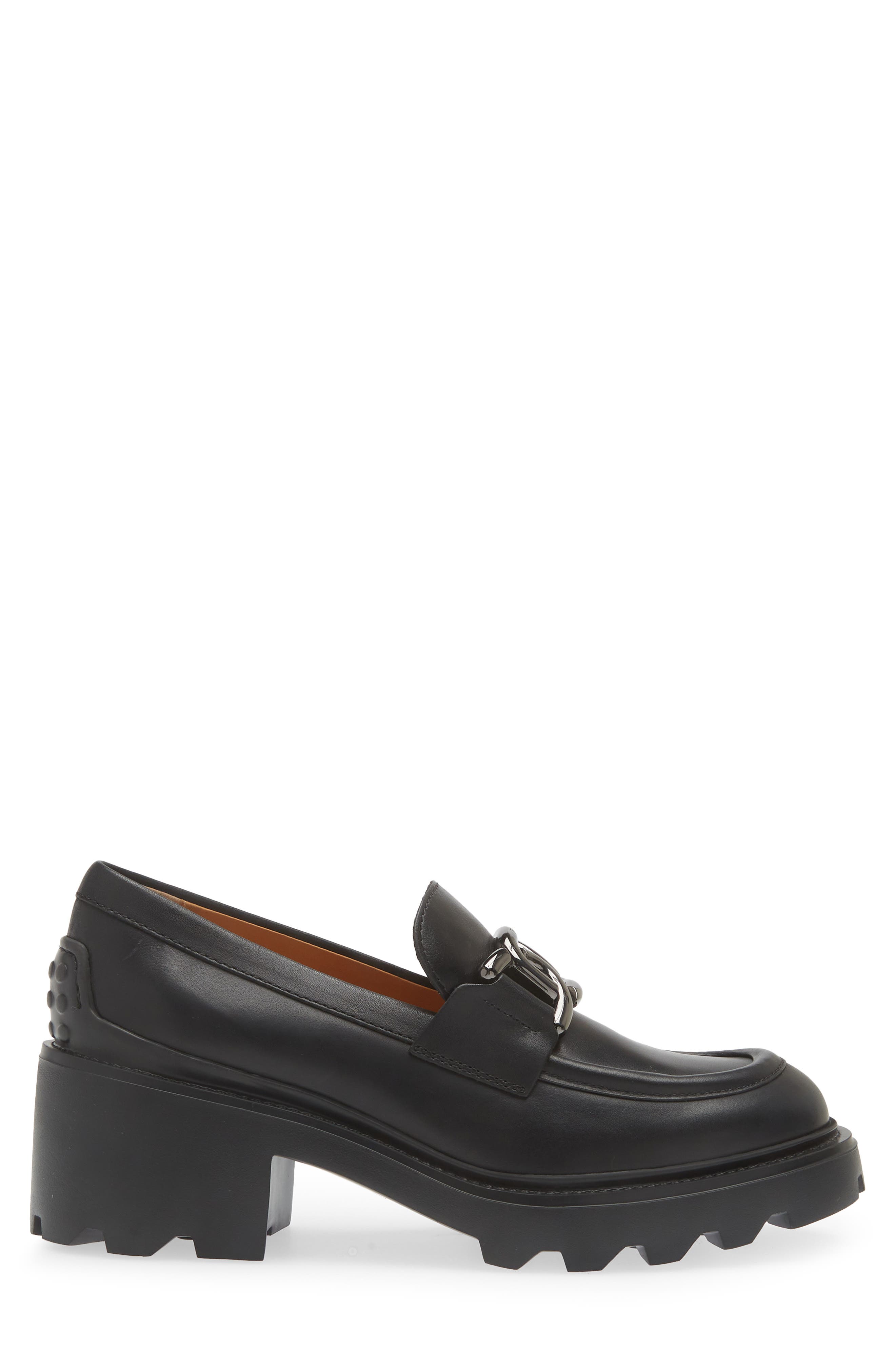 Tod's Carro Platform Loafer, Alternate, color, 