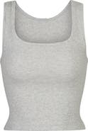 SKIMS Stretch Cotton Rib Tank