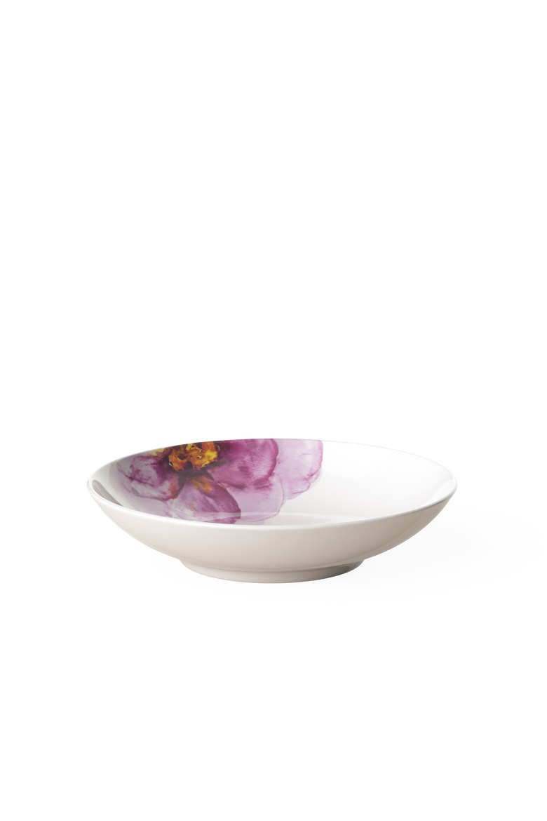 Rose Garden Individual Pasta Bowl, Alternate, color, pink
