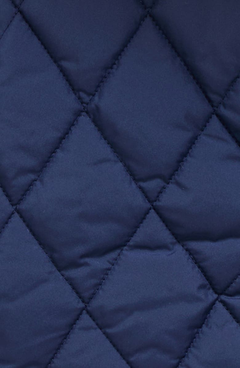 Polo Ralph Lauren Kids' Quilted Hooded Barn Jacket, Alternate, color, Newport Navy