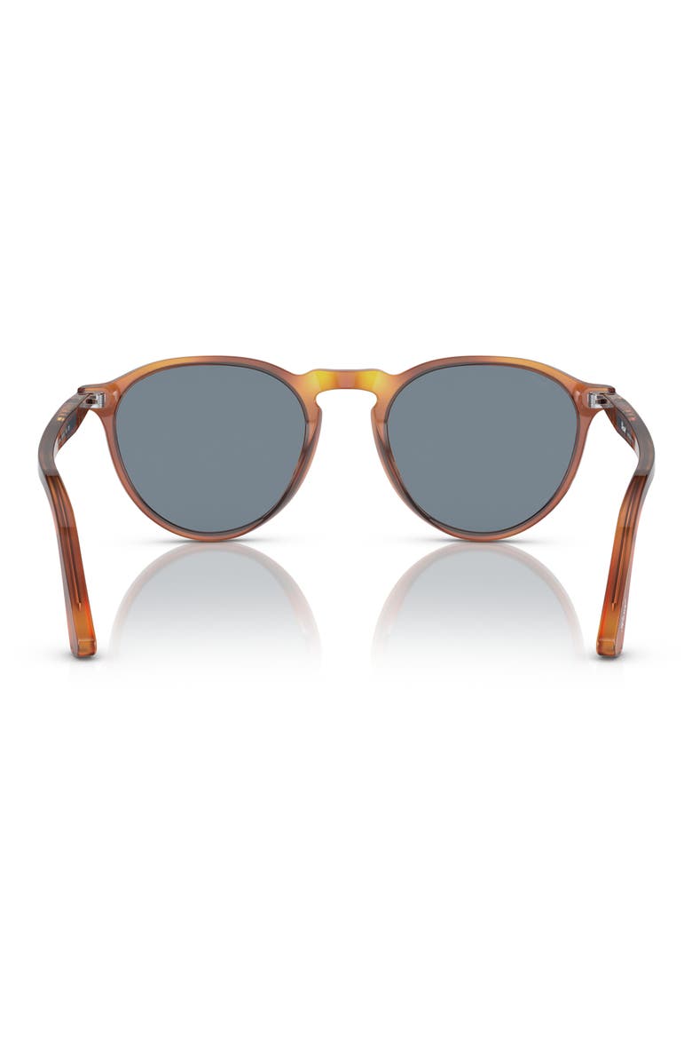 PO3286S 51mm Phantos Sunglasses, Alternate, color, TERRA DI SIENA / LIGHT BLUE