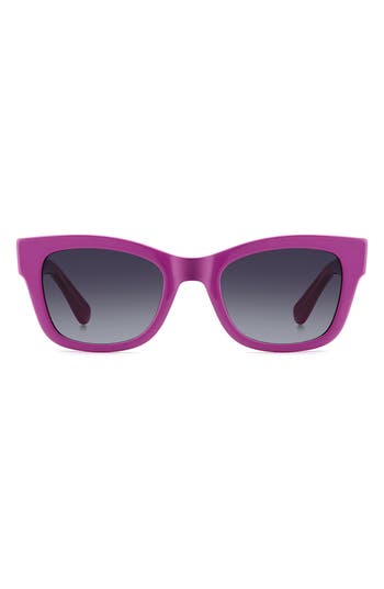 Kate Spade New York Aimee 50mm Gradient Cat Eye Sunglasses In Purple