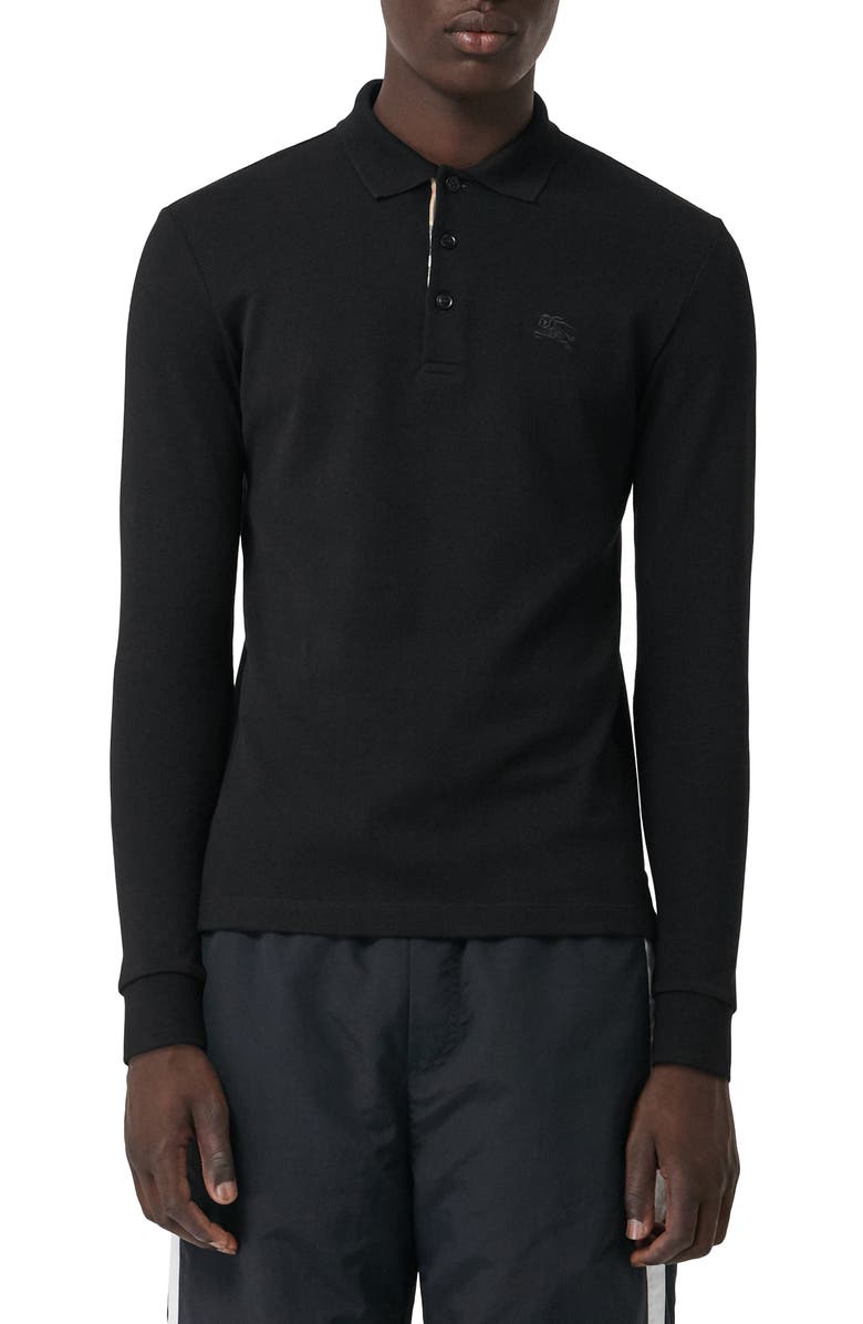 Burberry Hartford Long Sleeve Polo, Main, color,