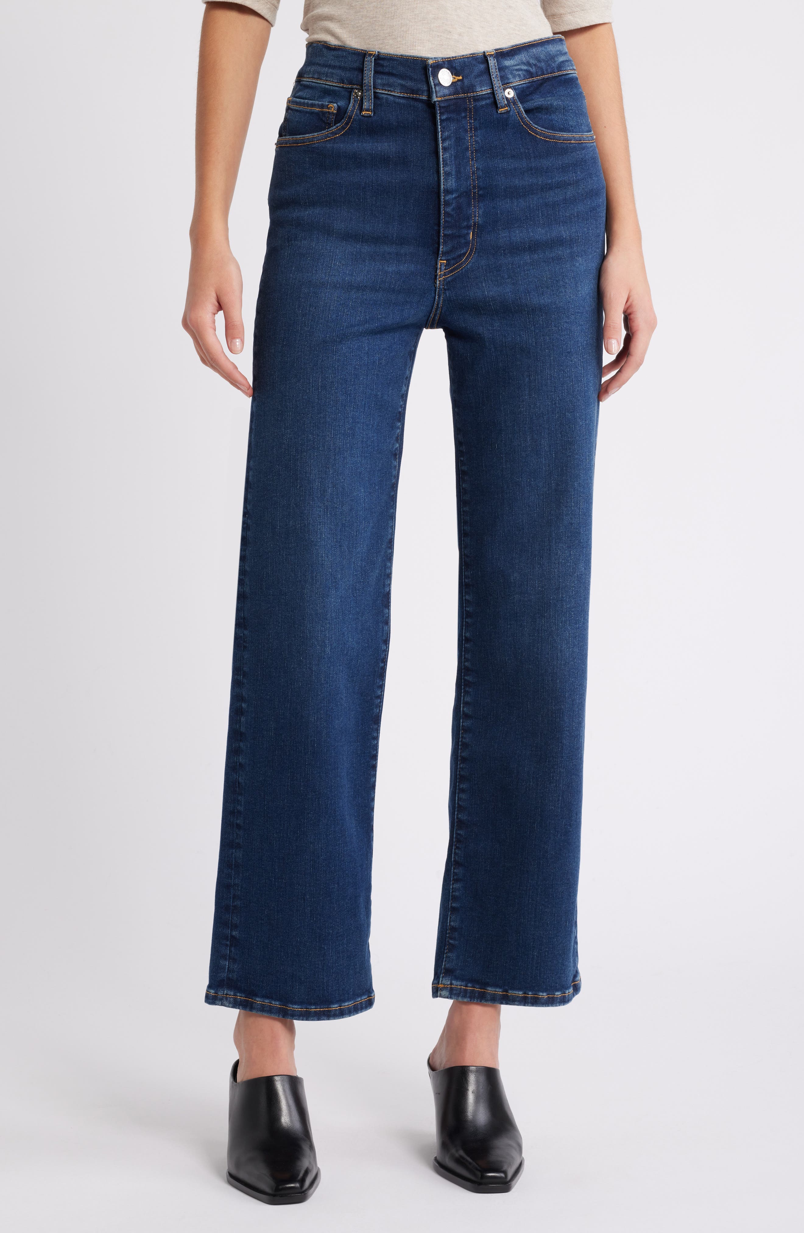 Le Sleek Stretch Straight Leg Jeans