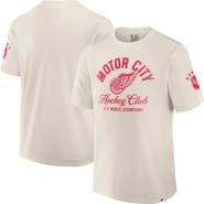 FANATICS Men's Fanatics White Detroit Red Wings Decades Collection Timeless T-Shirt