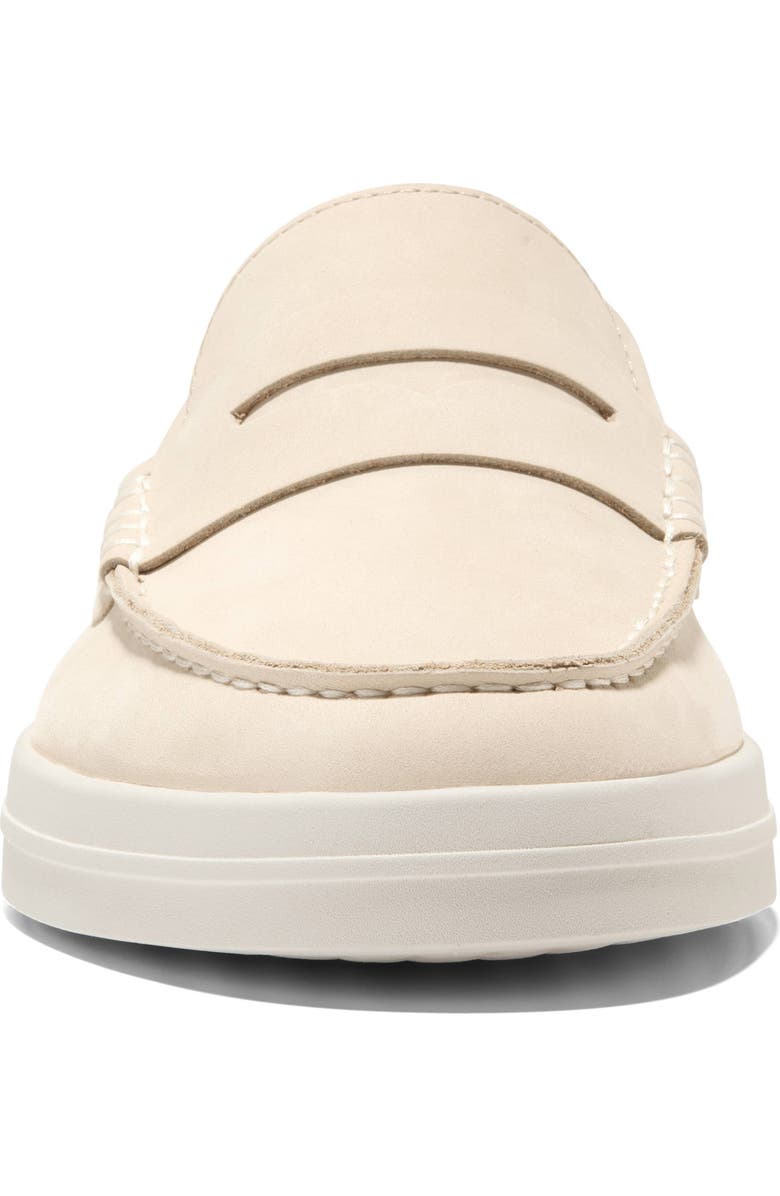 Cole Haan Nantucket Drift Penny Loafer, Alternate, color, Angora Nubuck / Ivory