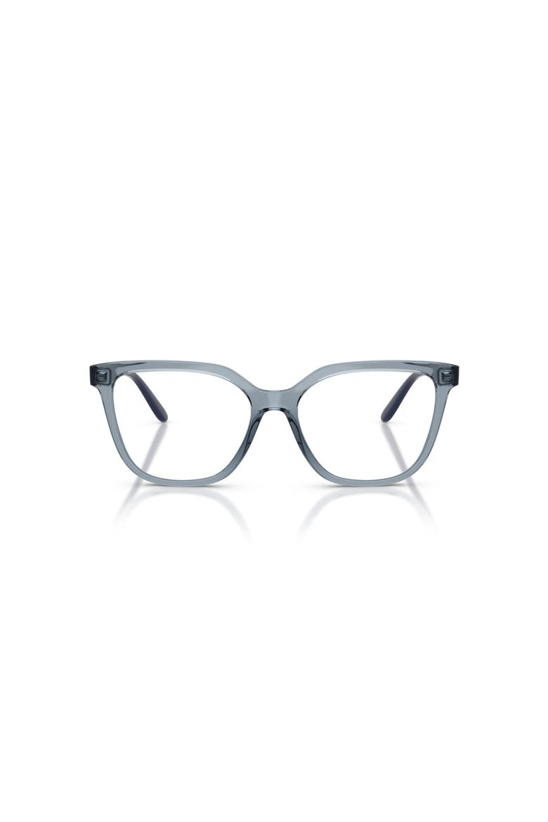50mm Square optical glasses, Alternate, color, Blue
