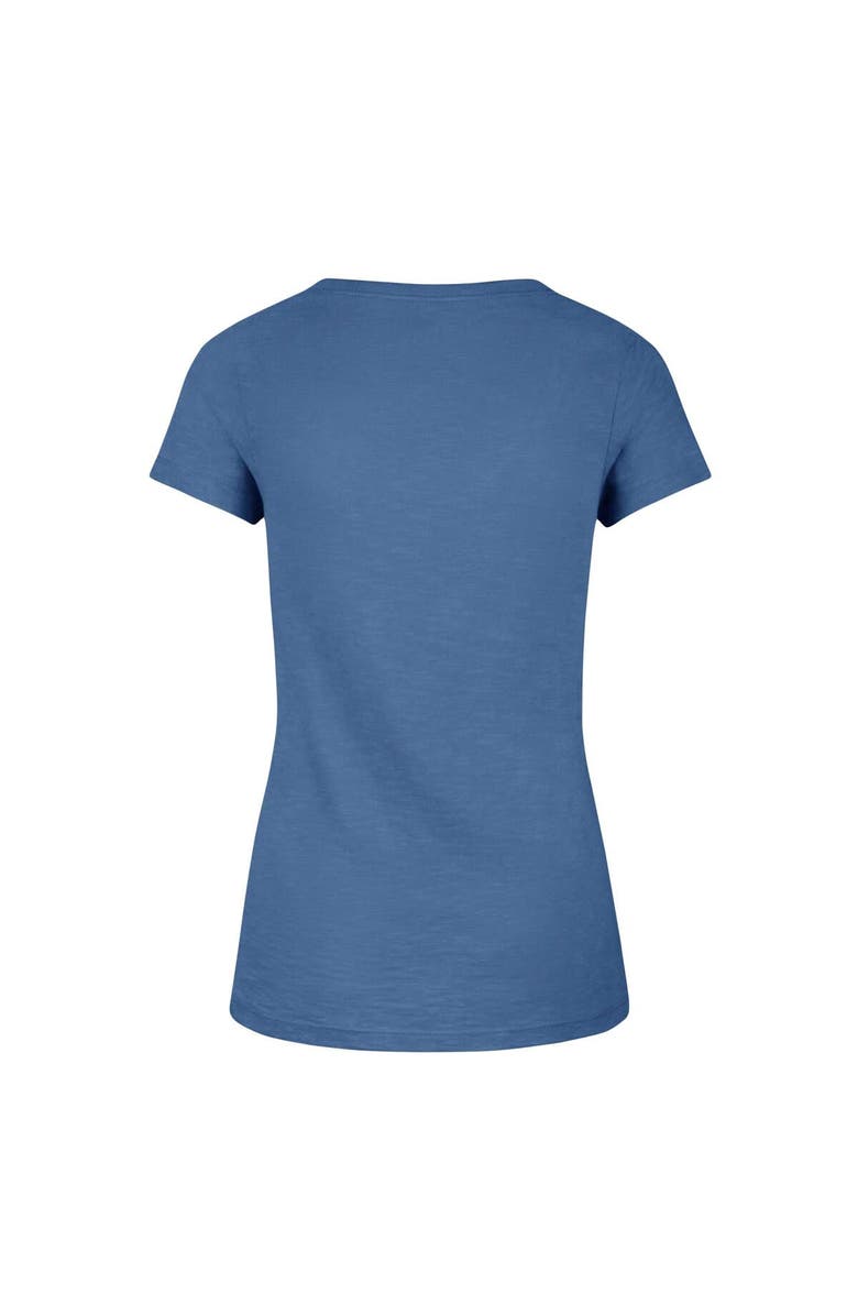 '47 Women's '47 Blue Detroit Lions Avery Scrum V-Neck T-Shirt, Alternate, color, 