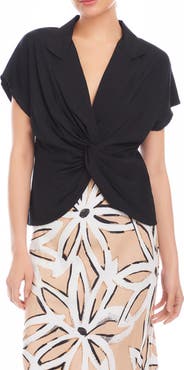 FIFTEEN TWENTY Lilian Twist Front Shirt