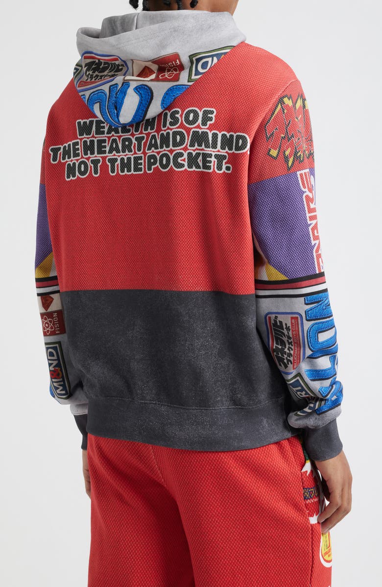 Billionaire Boys Club BB Outside Cotton Hoodie, Alternate, color, White