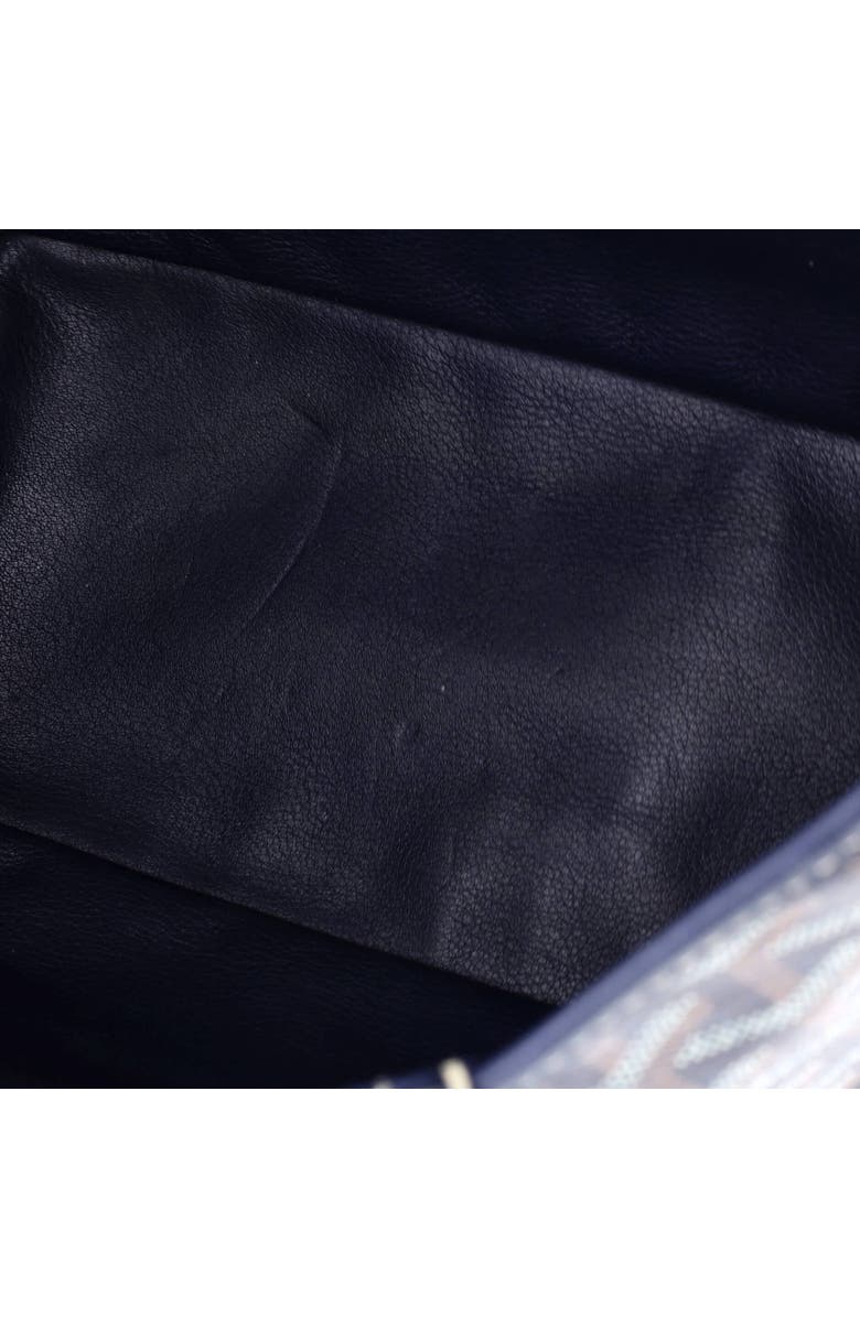 Pre-Owned Goyard Anjou Reversible Tote Coated Canvas Mini, Alternate, color, Blue