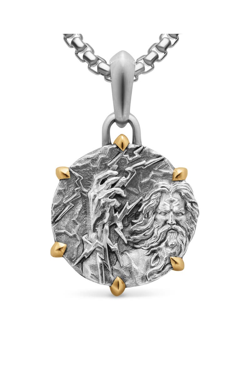 Zeus Amulet Enhancer, Alternate, color, SILVER