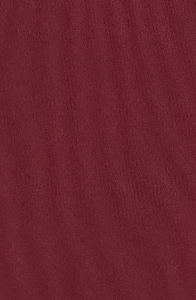 MOON RIVER Puff Sleeve Lace Trim Maxi Dress, Alternate, color, 