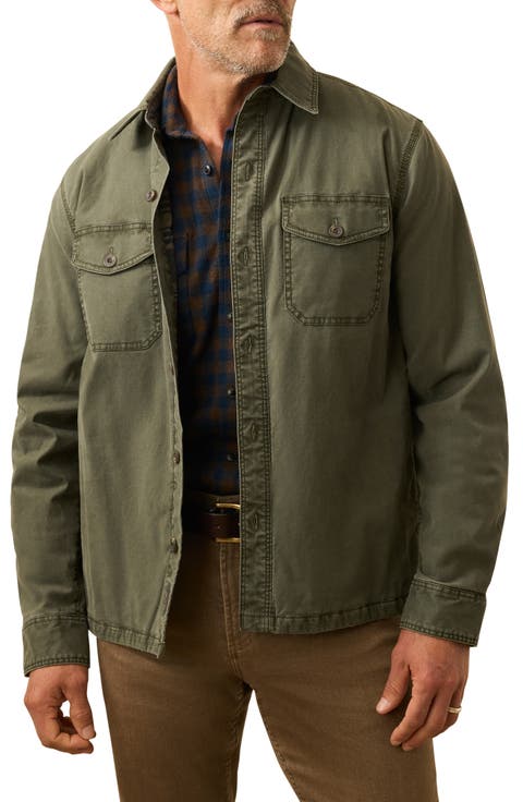 Lakeside Stretch Organic Cotton CPO Jacket