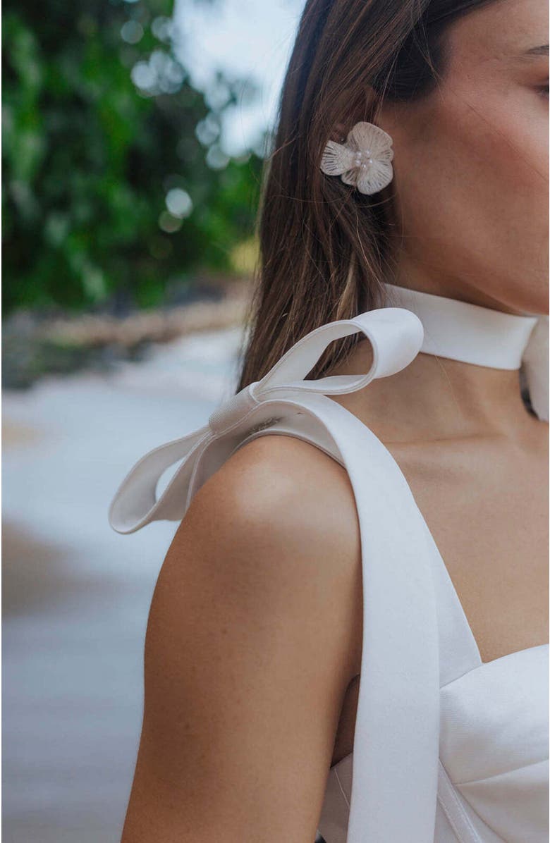 Untamed Petals Sasha Mini Dress, Alternate, color, Ivory