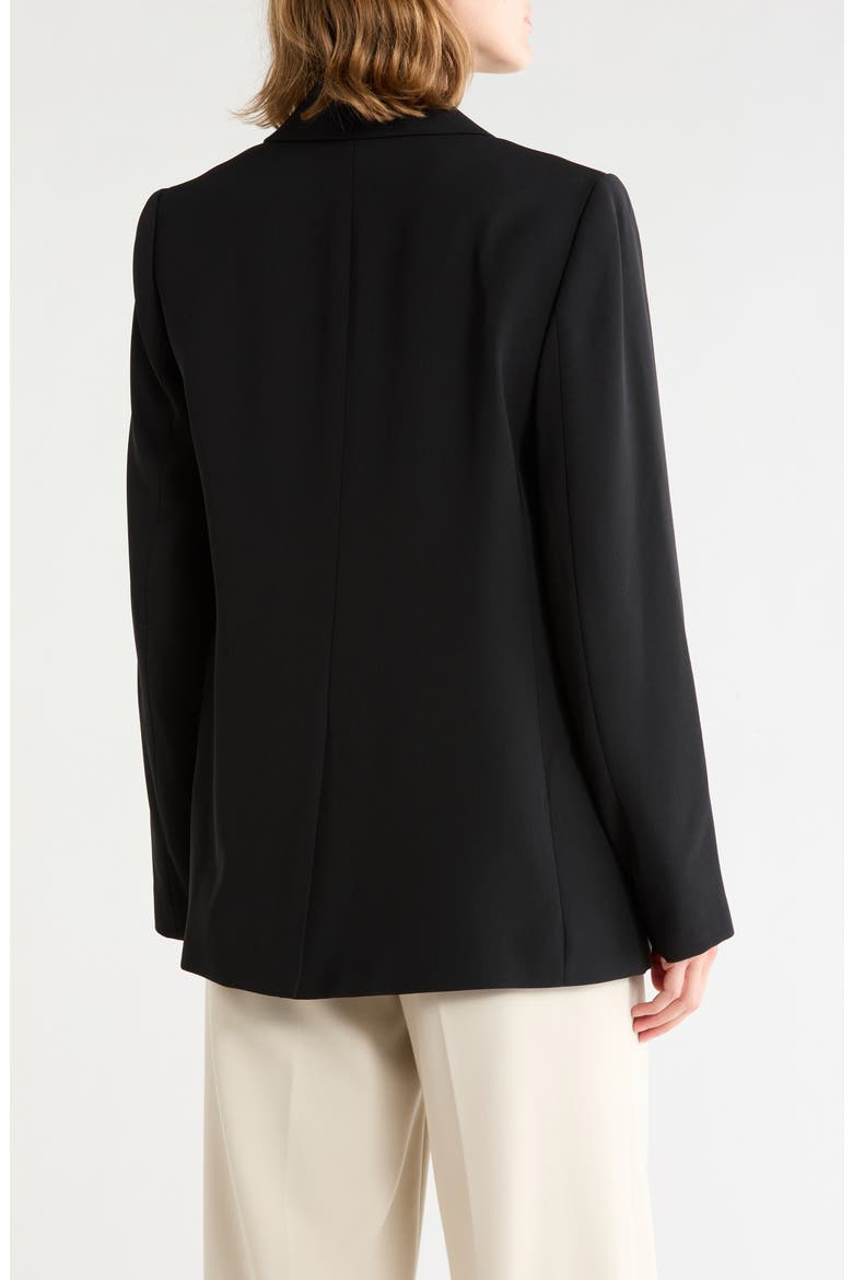 Double Breasted Blazer, Alternate, color, BLACK