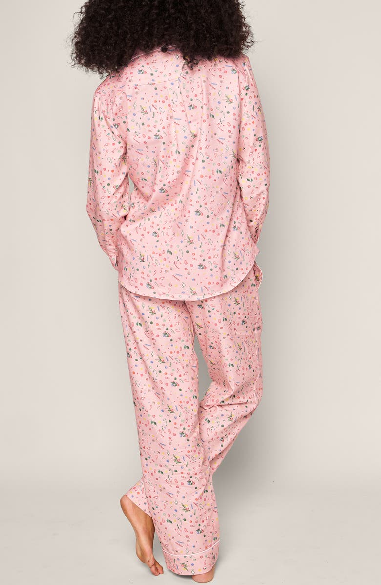 Petite Plume Nostalgic Sweets Cotton Pajamas, Alternate, color, Pink