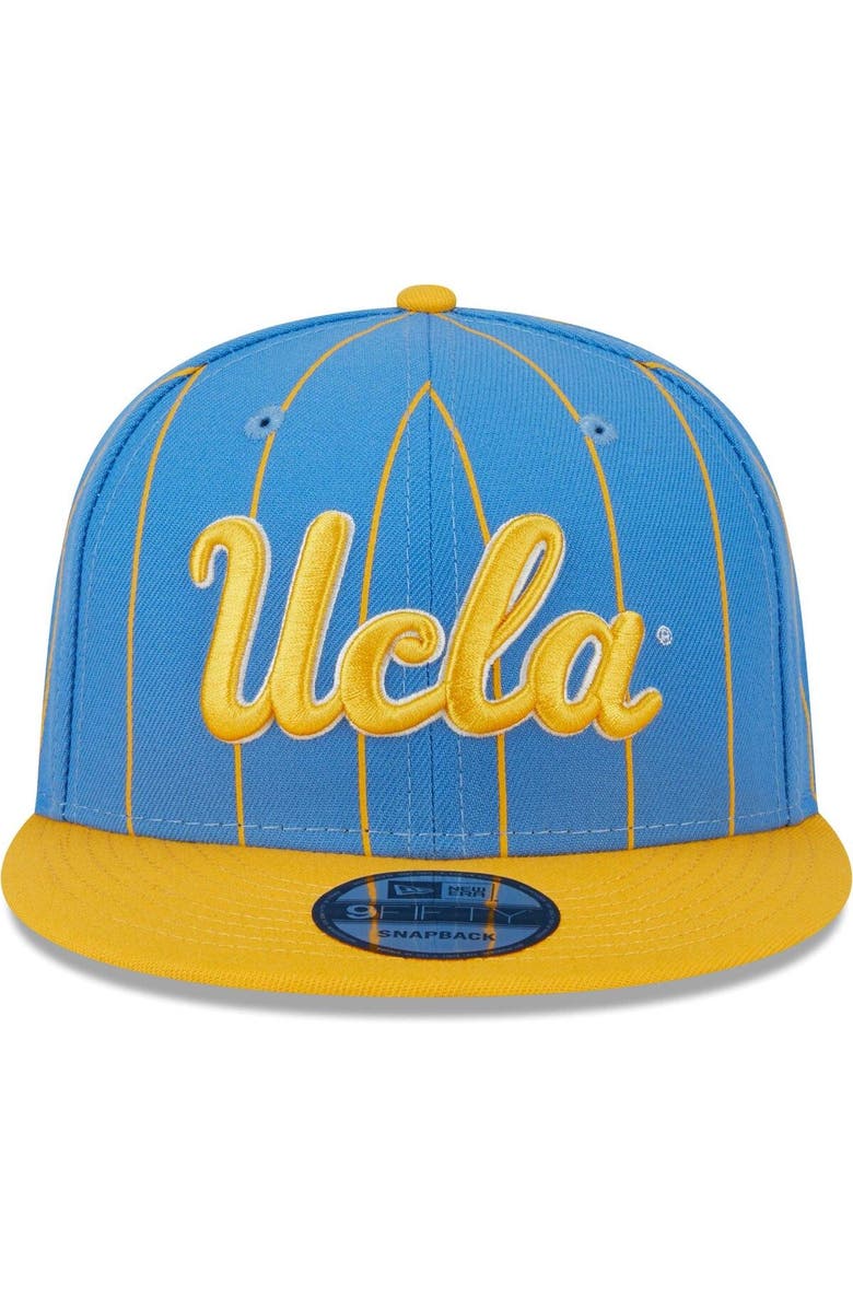 New Era Men's New Era Blue/Gold UCLA Bruins Vintage 9FIFTY Snapback Hat, Alternate, color,