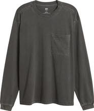 BP. Oversize Long Sleeve Pocket T-Shirt