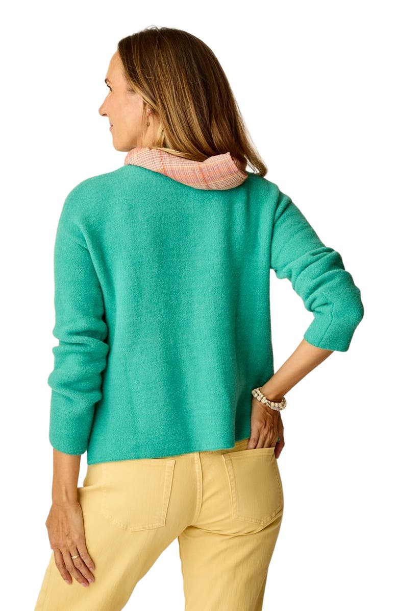 Carve Designs Olivia Plush Sweater, Alternate, color, Jade Heather