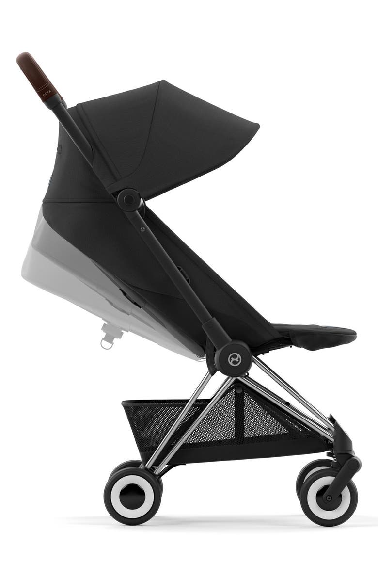 CYBEX COYA Compact Lightweight Travel Stroller, Alternate, color, Sepia Black