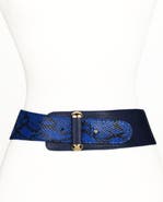 Raina Belts Vixen Color Block Leather Belt