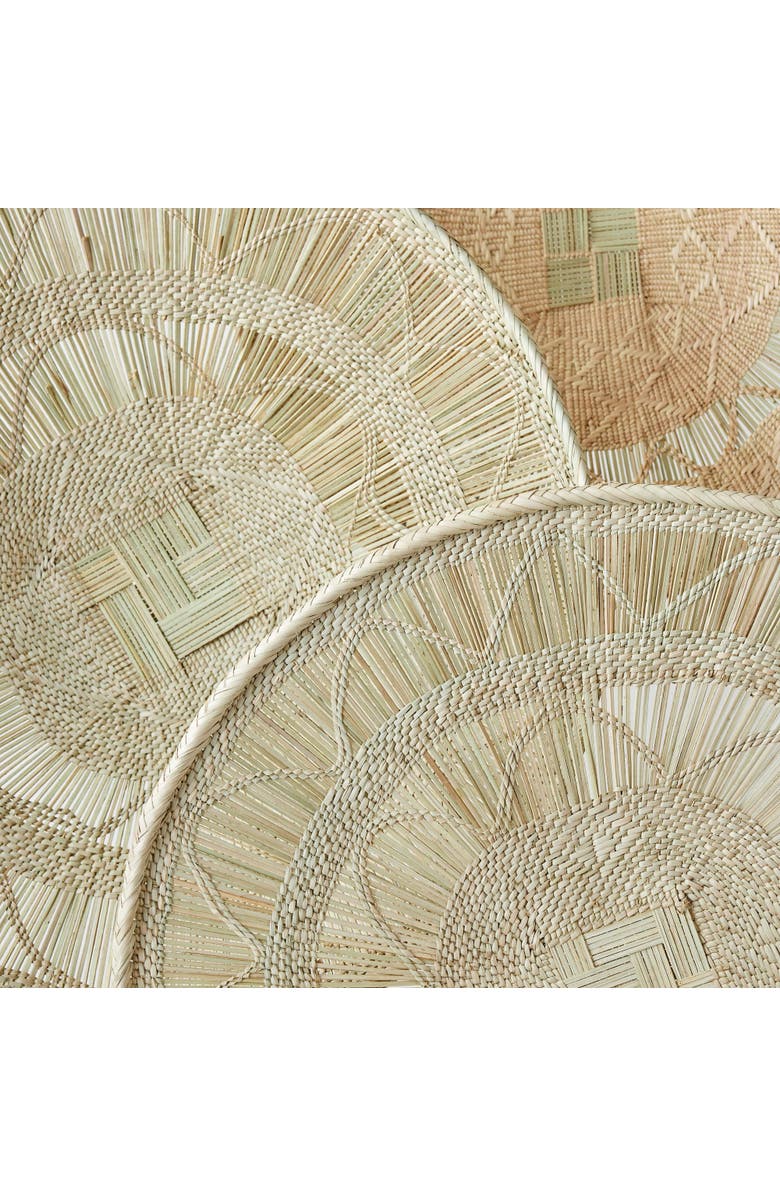 kanju Interiors Statement Binga Lace Blonde Basket, Alternate, color, Natural