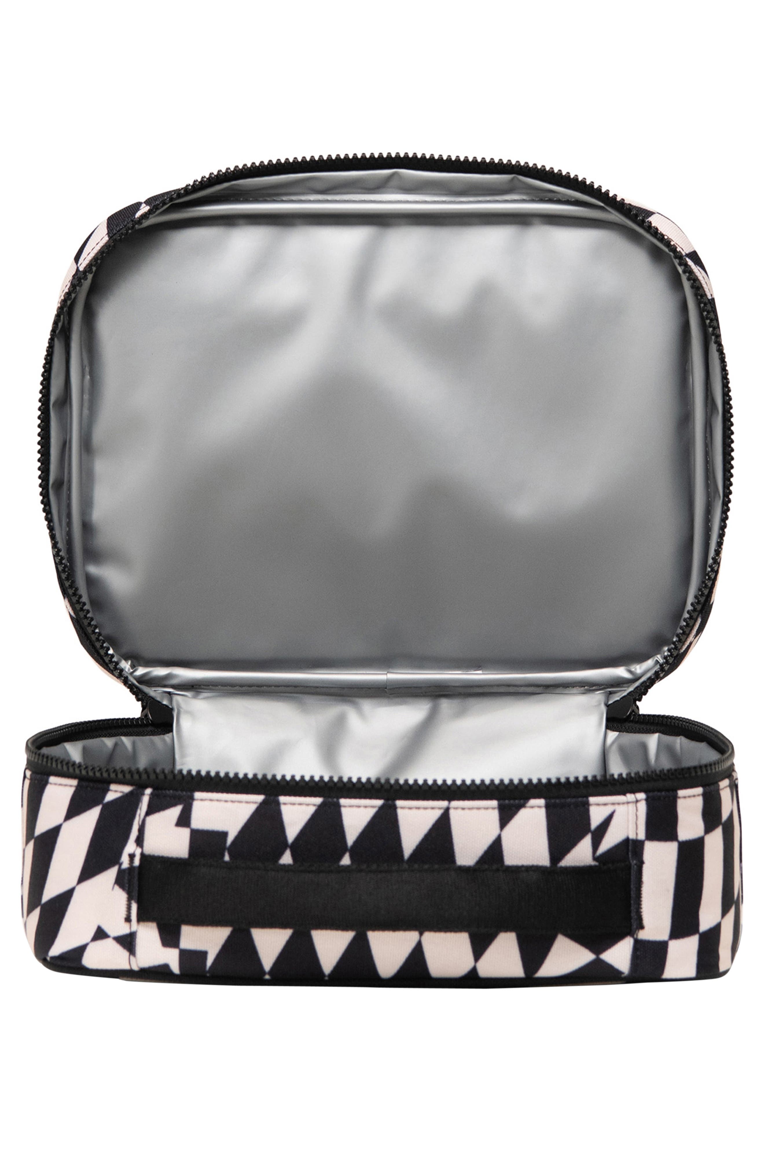 Herschel Supply Co. Kids' Pop Quiz Lunch Bag, Alternate, color, Warp Check