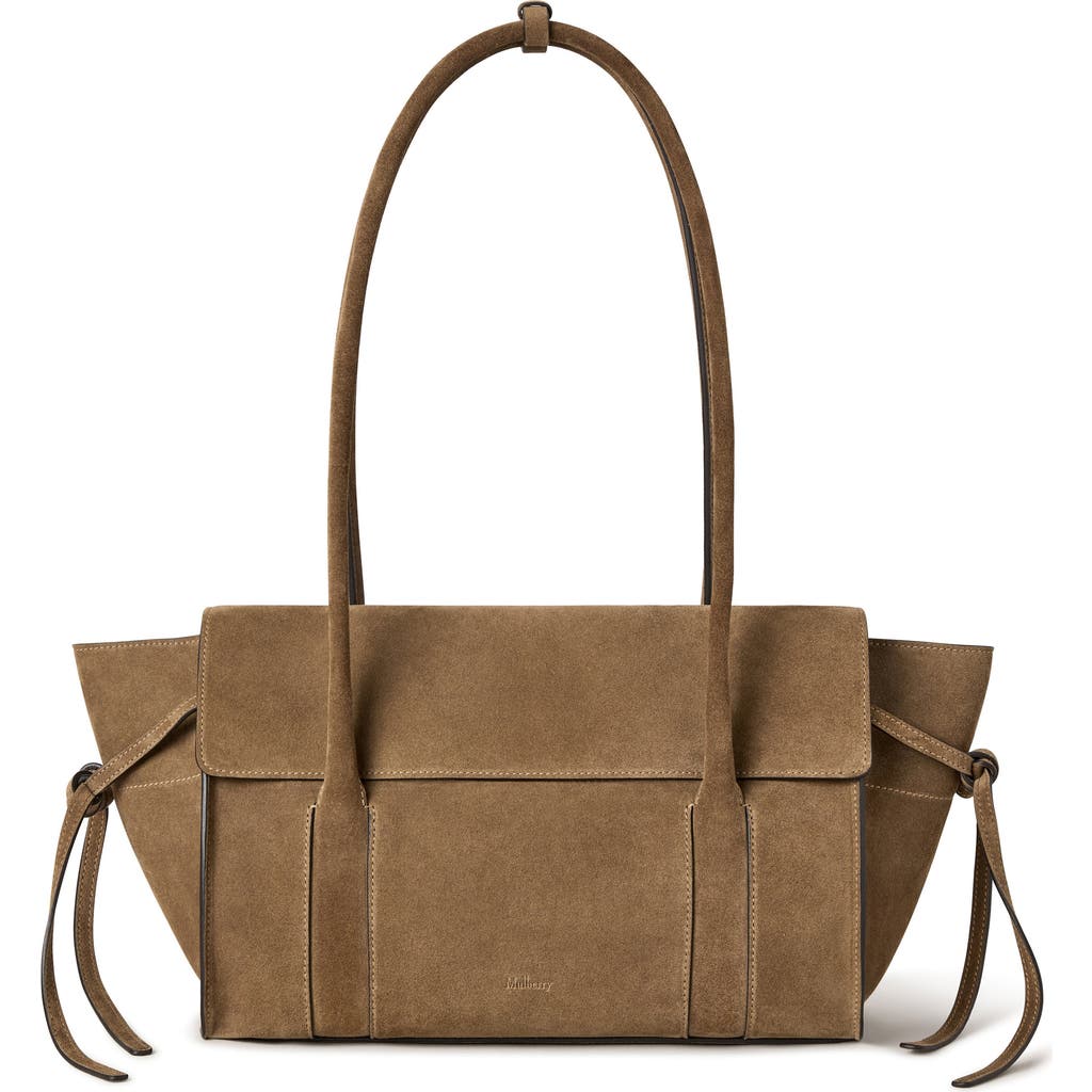 Mulberry Small Soft Bayswater Suede Satchel