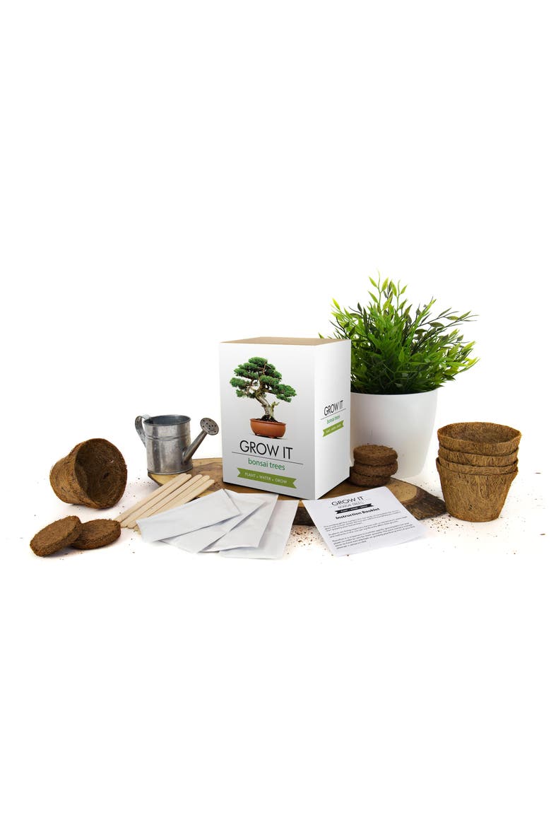 Bonsai Grow Kit, Alternate, color, BROWN