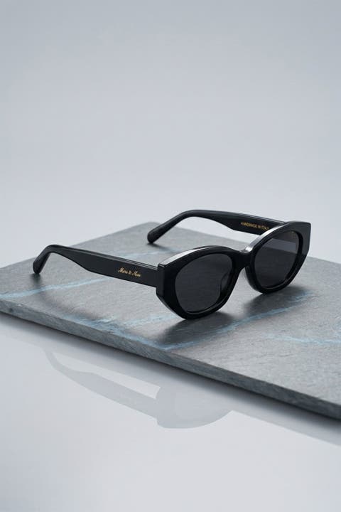 Arc Oval Frame Sunglasses