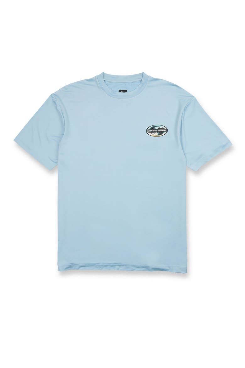 All Day Short Sleeve Rashguard, Alternate, color, SKYWAY
