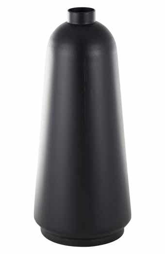 Black Metal Vase