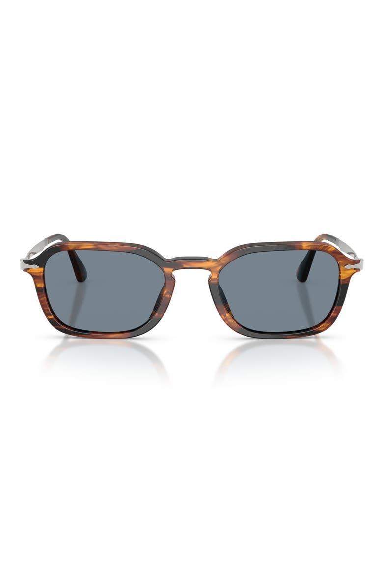 54mm Phantos Sunglasses, Main, color, STRIPED BLACK / BROWN