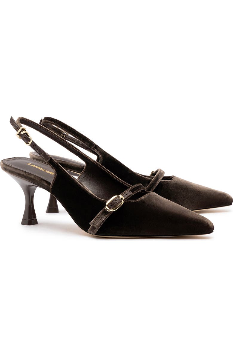 Larroudé Ines Pump, Alternate, color, Expresso