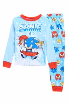 KOMAR Kids' Sonic Sled Christmas Pajamas