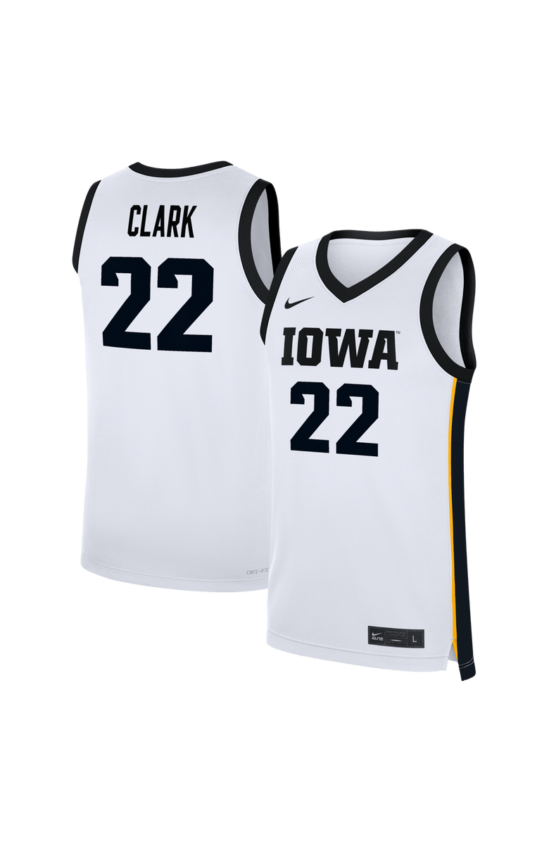 Nike Men's Nike Caitlin Clark White Iowa Hawkeyes Home Women's Basketball Replica Jersey, Main, color, White