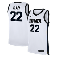 Nike Men's Nike Caitlin Clark White Iowa Hawkeyes Home Women's Basketball Replica Jersey
