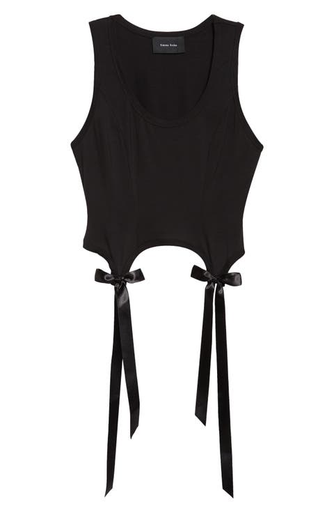 Easy Bow Tails Cotton Tank